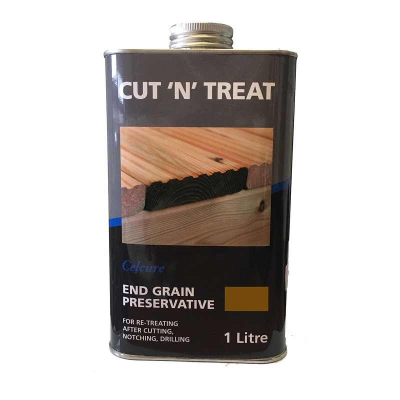 Cut 'N' Treat End Grain Preserative - Brown Cut 'N' Treat End Grain Preserative - Brown