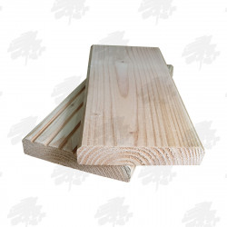 Untreated English Larch / Douglas Fir Decking 145mm