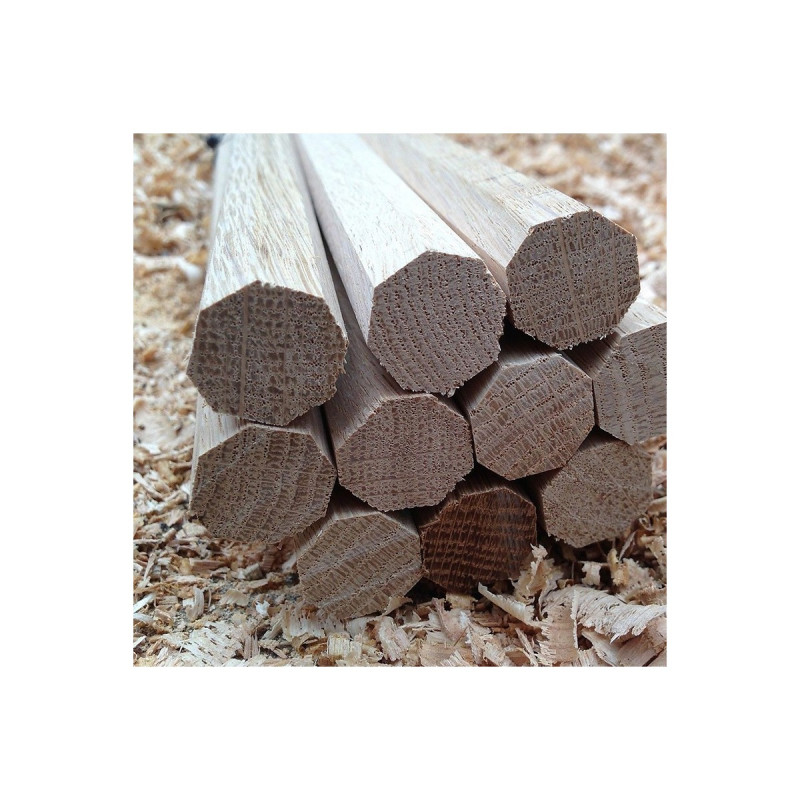 Octagonal Oak Dowels