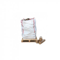 Bulk Bag of Ecofire Mechanically Pressed Briquettes - FREE